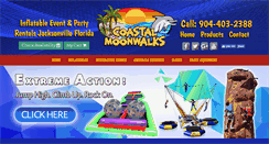 Desktop Screenshot of coastalmoonwalks.com